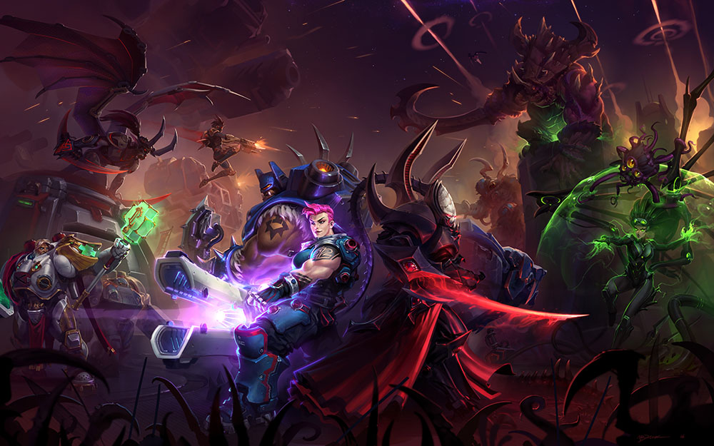 Machines of War promotional art for Heroes of the Storm